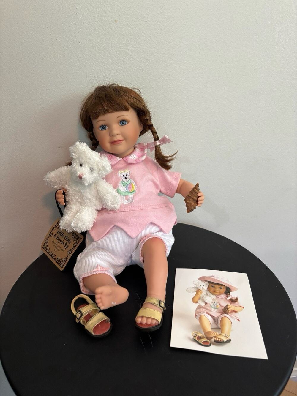 Authentic Boyd's Little Girls And Boyd's 14" Retired #4705 B.J.